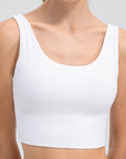 Scoop Neck Wide Strap Active Tank