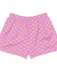 Via Venustas - "Queen of the Court" Athletic Shorts in Lavender Rose/White, Athletic Shorts