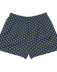 Via Venustas - "Queen of the Court" Athletic Shorts in Navy/White, Athletic Shorts