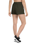 Via Venustas - "Queen of the Court" Shorts in Black/White, Athletic Shorts