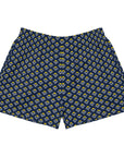 Via Venustas - "Queen of the Court" Athletic Shorts in Navy/White, Athletic Shorts, XS