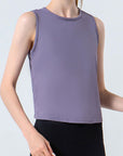 Round Neck Active Tank