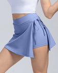 High Waist Active Skort with Pockets