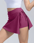 High Waist Active Skort with Pockets