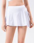 High Waist Active Skort with Pockets