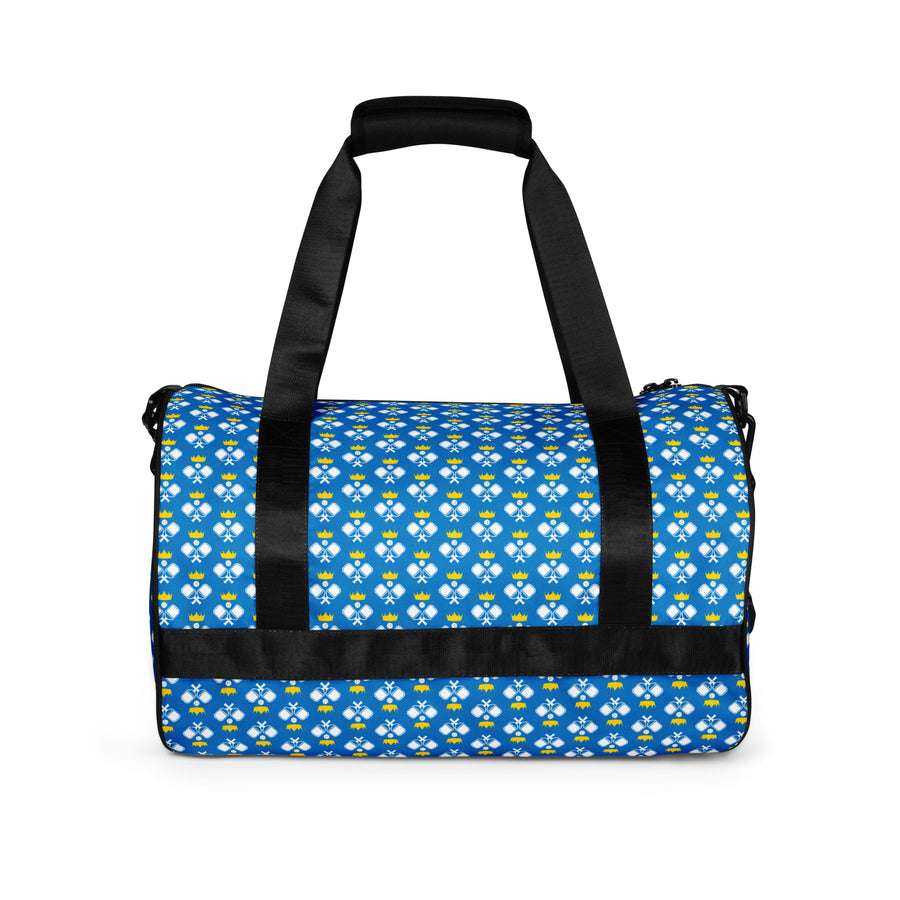 Pickleball Royalty Gym Bag in Navy Blue