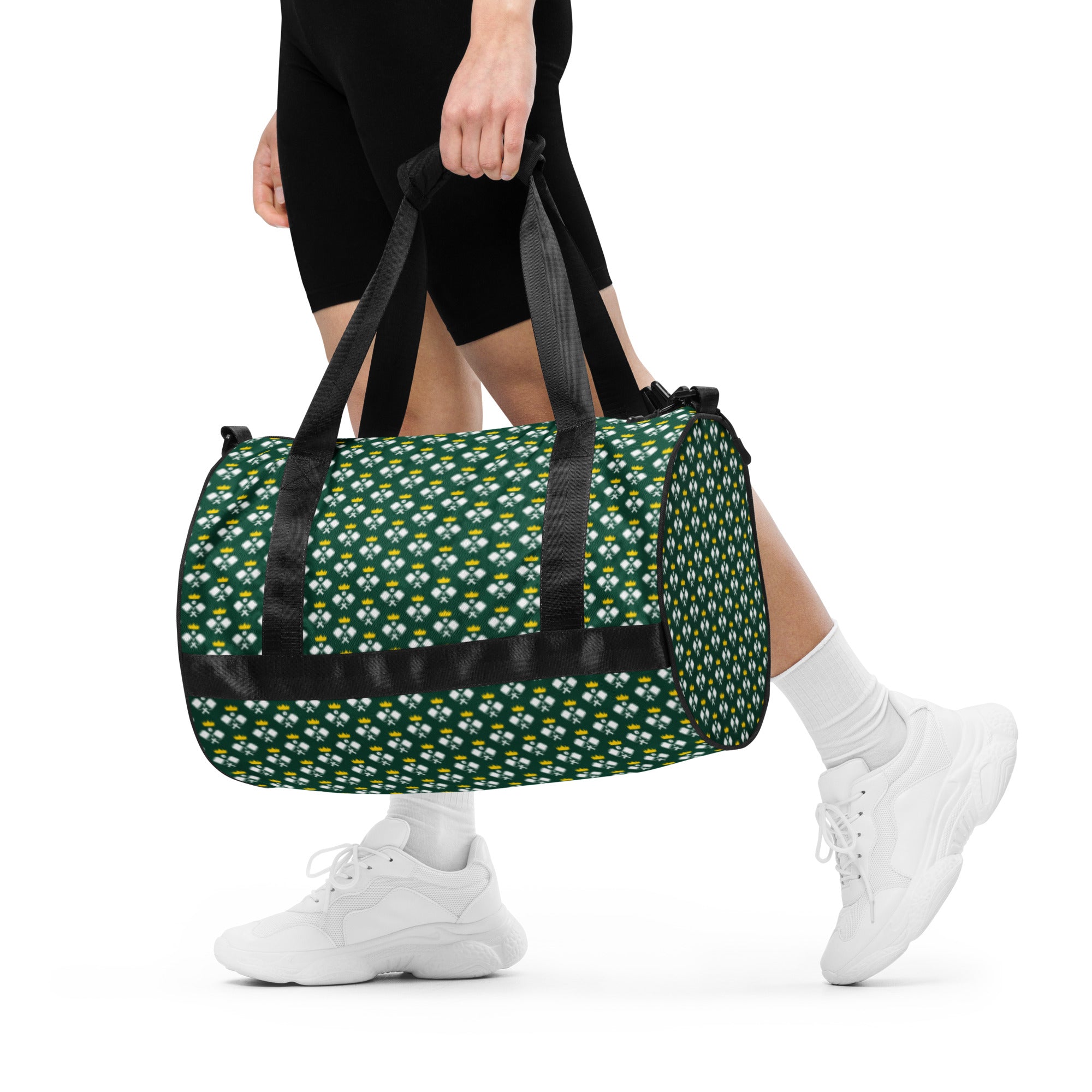 Pickleball Royalty Gym Bag in British Racing Green