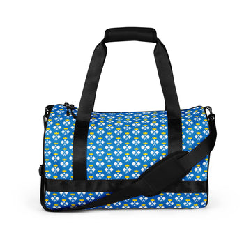 Pickleball Royalty Gym Bag in Navy Blue