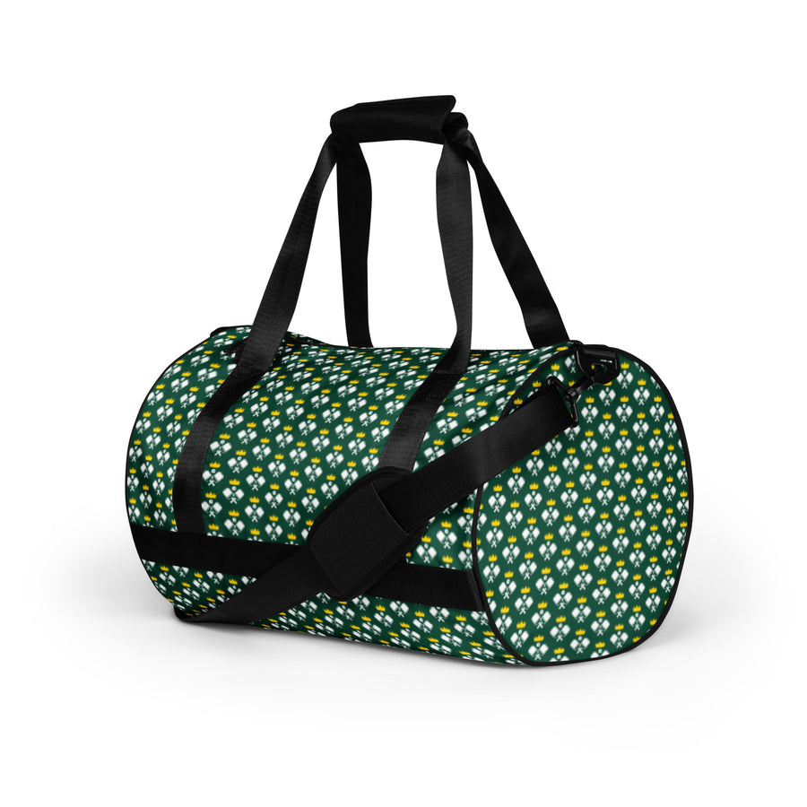 Pickleball Royalty Gym Bag in British Racing Green