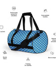 Pickleball Royalty Gym Bag in Navy Blue