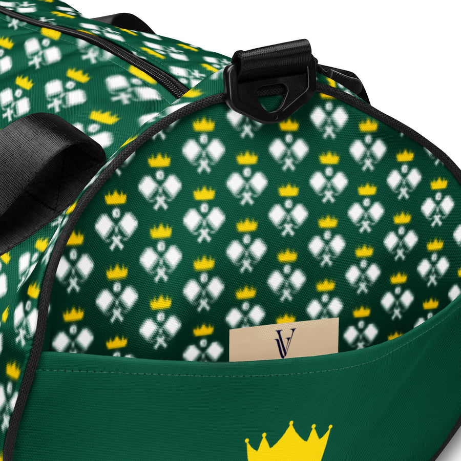 Pickleball Royalty Gym Bag in British Racing Green