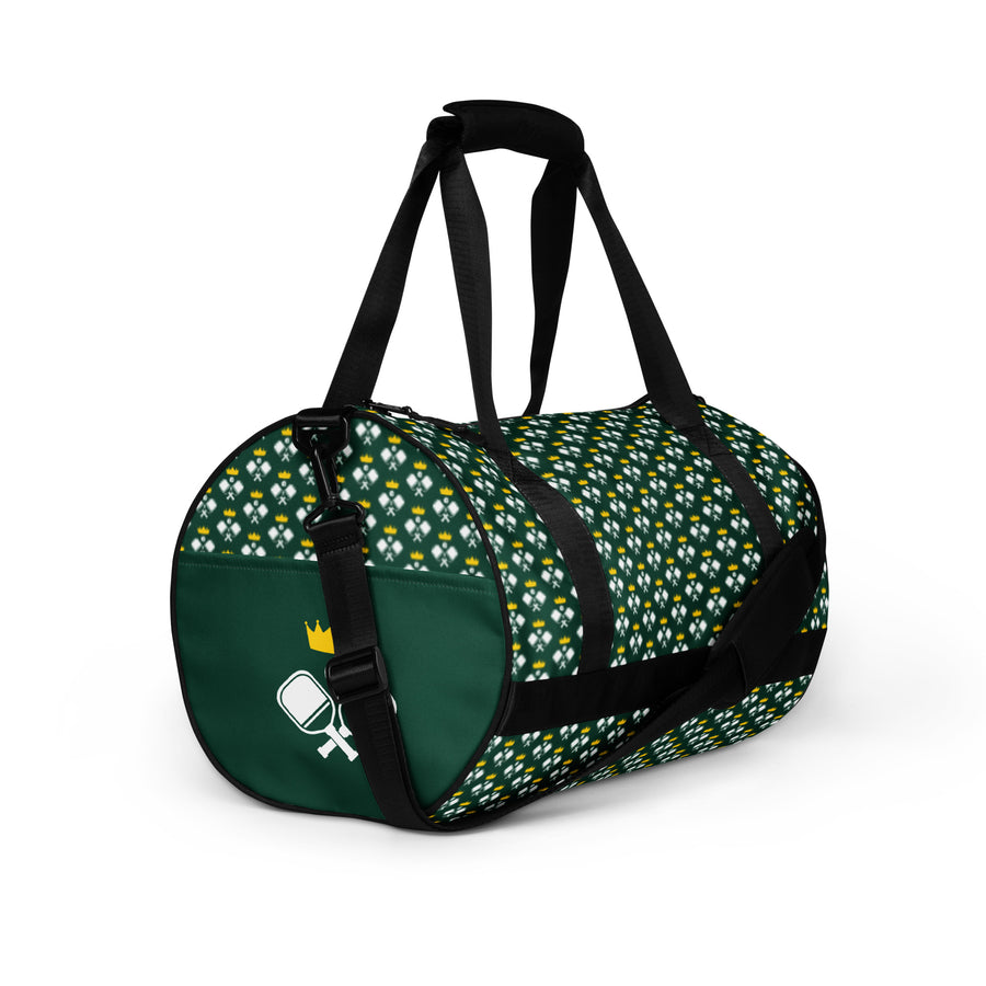 Pickleball Royalty Gym Bag in British Racing Green