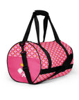 Pickleball Royalty Gym Bag in Brilliant Rose