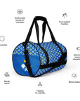 Pickleball Royalty Gym Bag in Navy Blue