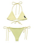 "On Vacation" String Bikini