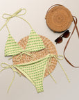 "On Vacation" String Bikini