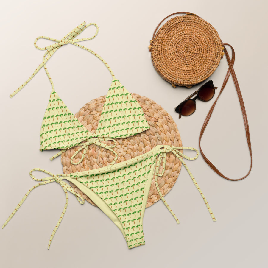 "On Vacation" String Bikini