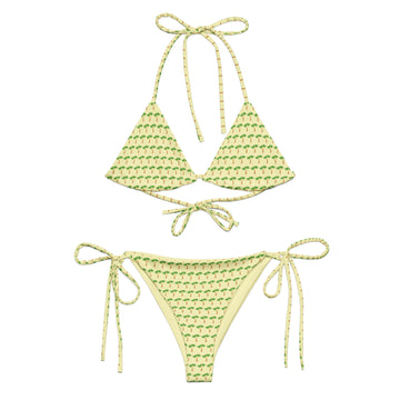 "On Vacation" String Bikini