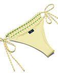 "On Vacation" String Bikini