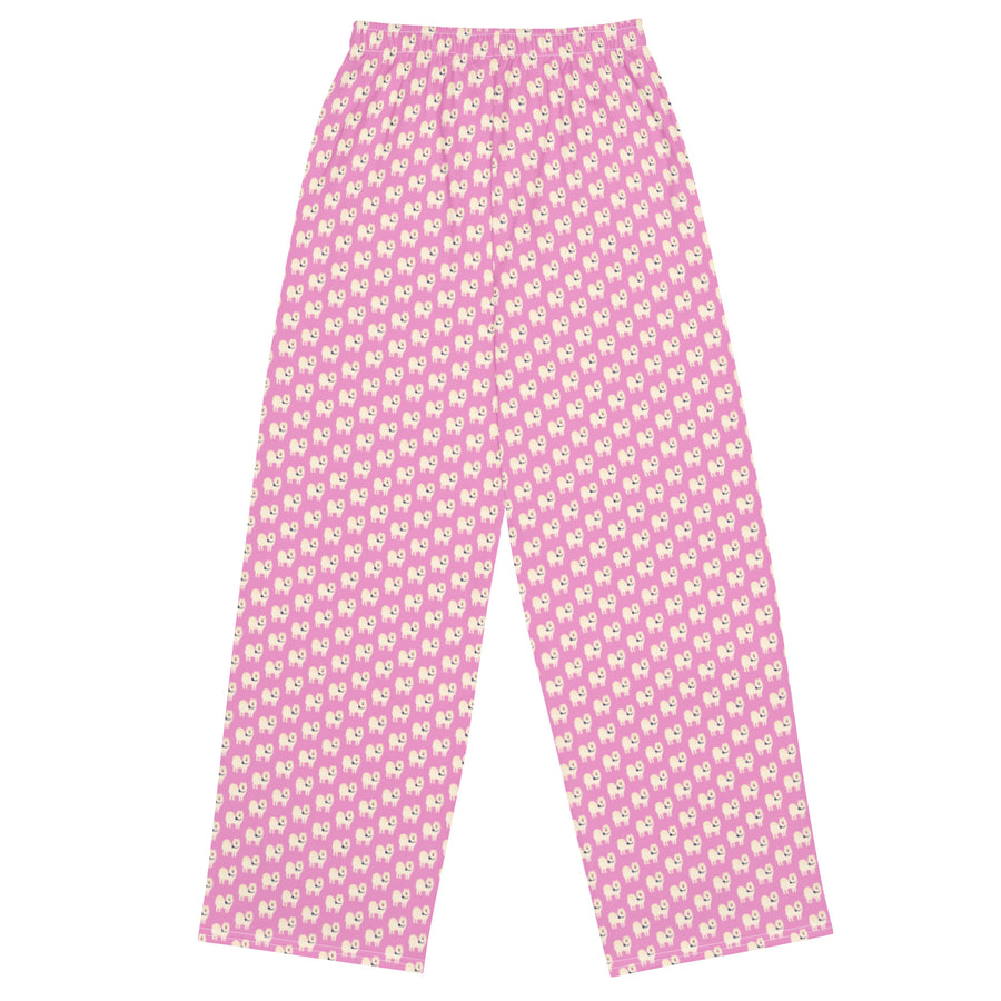 Canine Collective: King Cornelius the Pomsky Lounge Pants in Lavender Rose