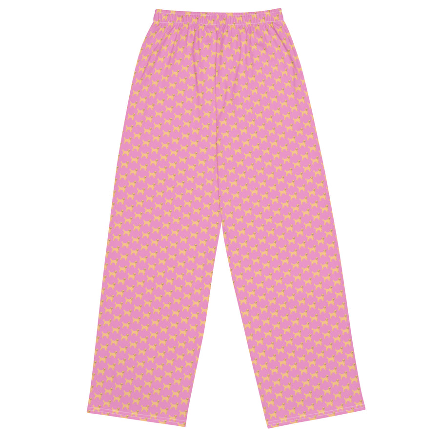 Canine Collective: Golden Retriever Lounge Pants in Lavender Rose