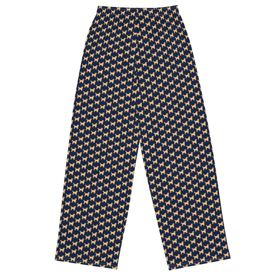 Canine Collective: Golden Retriever Lounge Pants in Navy