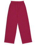 Canine Collective: Dachshund Lounge Pants in Burgundy