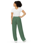 Canine Collective: Pug Lounge Pants in British Racing Green