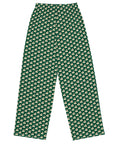 Canine Collective: Pug Lounge Pants in British Racing Green