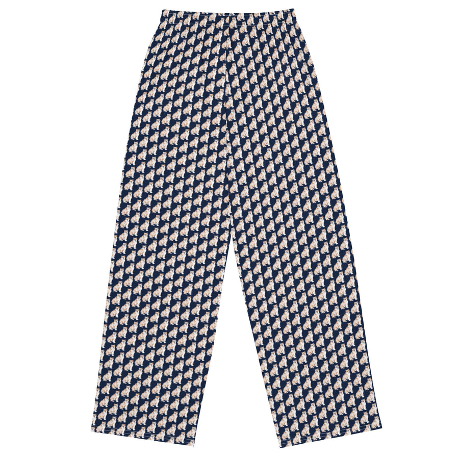 Canine Collective: American Bulldog Lounge Pants in Navy