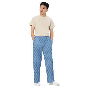 Canine Collective: GSP (German Shorthaired Pointer) Lounge Pants in Jordy Blue