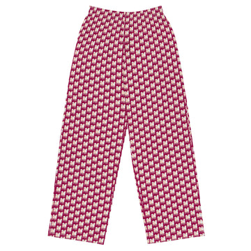 Canine Collective: Akita Lounge Pants in Burgundy