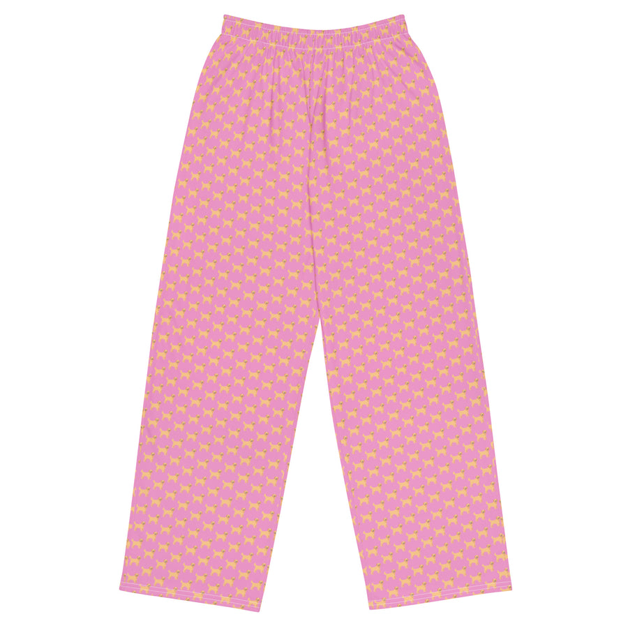 Canine Collective: Golden Retriever Lounge Pants in Lavender Rose