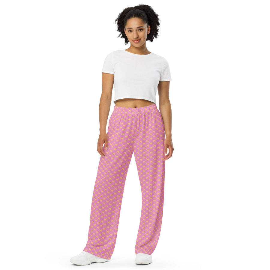 Canine Collective: Golden Retriever Lounge Pants in Lavender Rose