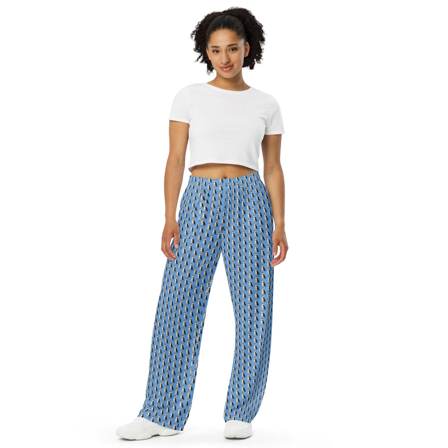 Canine Collective: Husky Lounge Pants in Jordy Blue