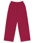 Canine Collective: Dachshund Lounge Pants in Burgundy