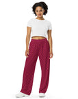 Canine Collective: Dachshund Lounge Pants in Burgundy