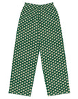 Canine Collective: Pug Lounge Pants in British Racing Green