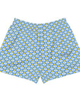 "Queen of the Pickleball Court" Athletic Shorts in Jordy Blue