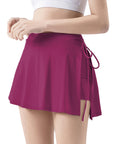 High Waist Active Skort with Pockets