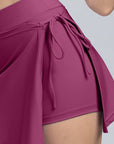 High Waist Active Skort with Pockets