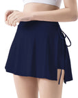 High Waist Active Skort with Pockets