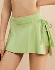 High Waist Active Skort with Pockets