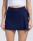 High Waist Active Skort with Pockets