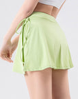 High Waist Active Skort with Pockets