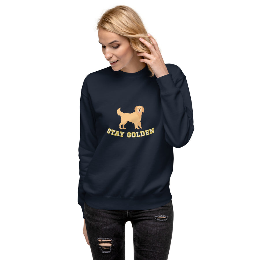 Canine Collective: Golden Retriever "Stay Golden" Sweatshirt