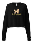 Canine Collective: Golden Retriever "Stay Golden" Crop Sweatshirt