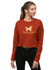 Canine Collective: Golden Retriever "Stay Golden" Crop Sweatshirt