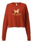 Canine Collective: Golden Retriever "Stay Golden" Crop Sweatshirt