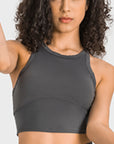 Via Venustas - Racerback Cropped Sports Tank, Fitness Top